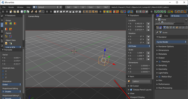 Bforartists(3D模型编辑器)