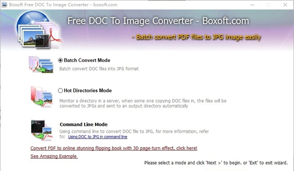 Boxoft Free DOC to Image Converter(doc转图片)