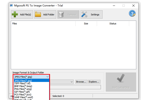 Mgosoft PS To Image Converter(ps转图片软件)
