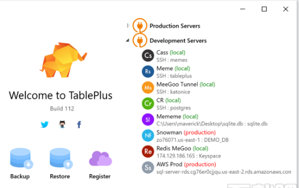 TablePlus(数据库编辑器)