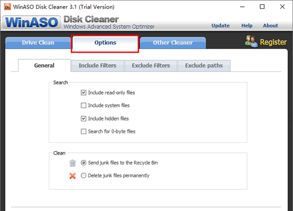 WinASO Disk Cleaner(电脑系统磁盘垃圾文件清理工具)