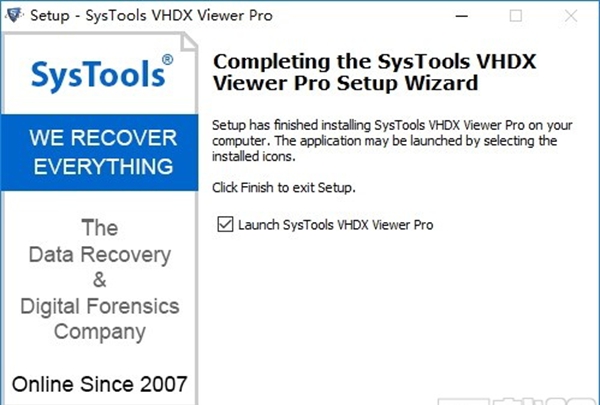 SysTools VHDX Viewer Pro(VHDX文件查看器)