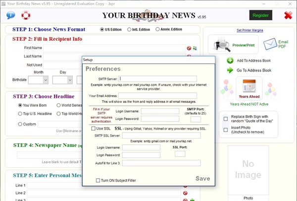 Your Birthday News(生日报纸制作软件)