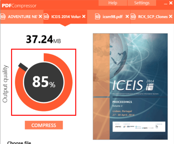 Abelssoft PDF Compressor(PDF文件压缩器)