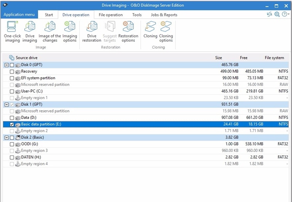 O&O DiskImage Pro(磁盘镜像创建工具)
