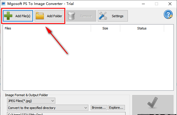 Mgosoft PS To Image Converter(ps转图片软件)