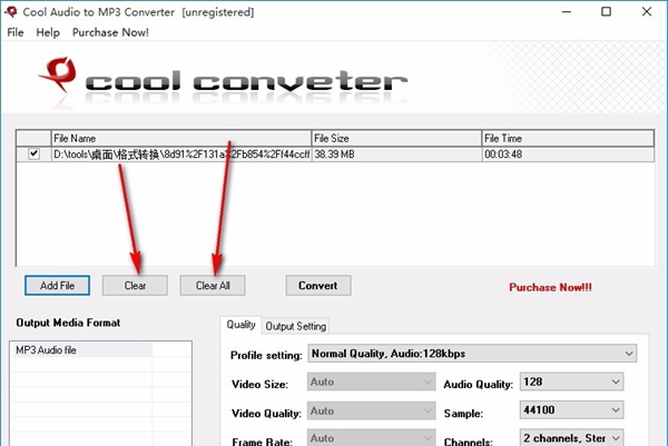 Cool Audio to MP3 Converter(MP3音频格式转换器)