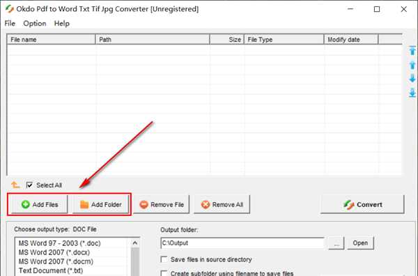 Okdo pdf to Word Txt Tif Jpg Converter(PDF转Word Txt Tif Jpg软件)