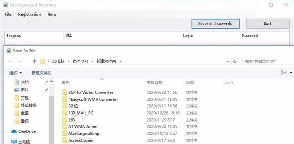 Lost Password Recovery(浏览器密码恢复软件)