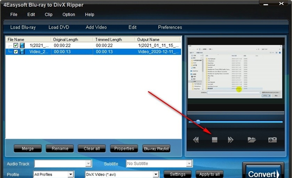 4Easysoft Blu-ray to DivX Ripper(视频转换器)