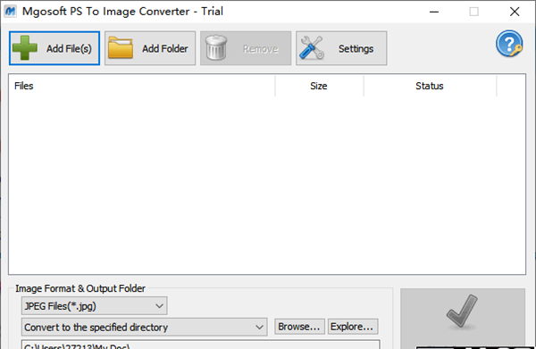 Mgosoft PS To Image Converter(ps转图片软件)