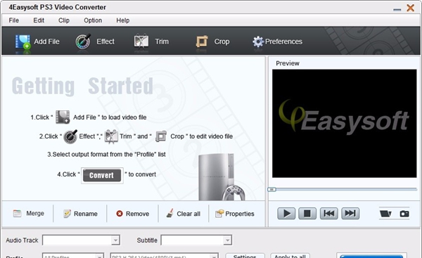 4Easysoft PS3 Video Converter(PS3视频格式转换器)