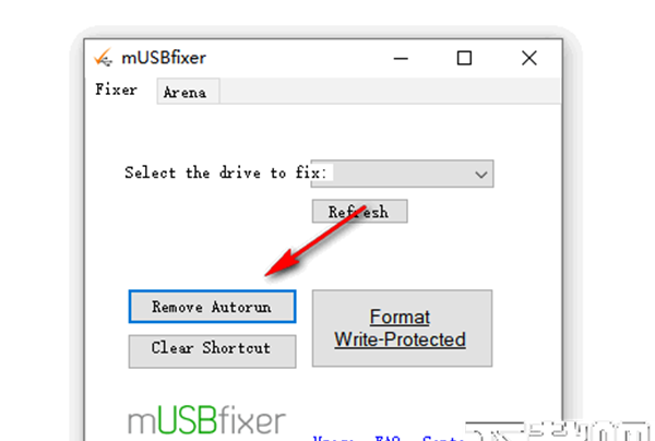 mUSBfixer(U盘病毒格式化工具)