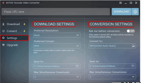 ImTOO YouTube Video Converter(视频格式转换器)