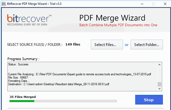 PDF Merge Wizard(PDF合并工具)