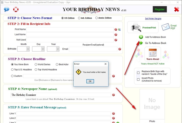 Your Birthday News(生日报纸制作软件)