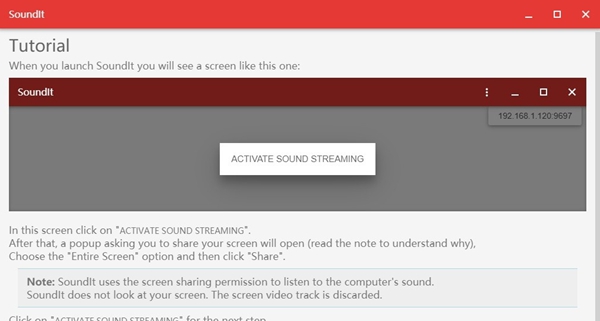 Soundit(音频共享工具)