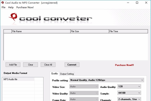 Cool Audio to MP3 Converter(MP3音频格式转换器)