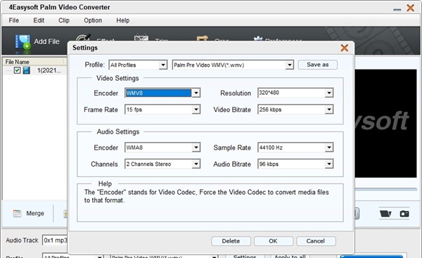 4Easysoft Palm Video Converter(视频转换软件)