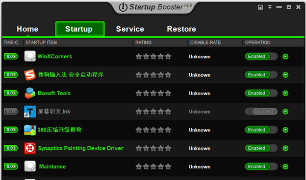 Anvi Startup Booster(开机启动优化软件)