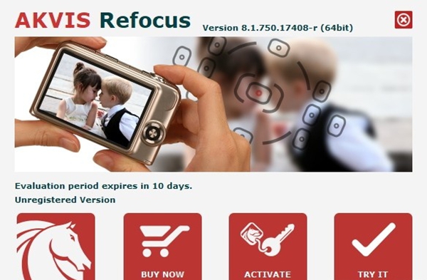 AKVIS Refocus(ps模糊照片变清晰滤镜)