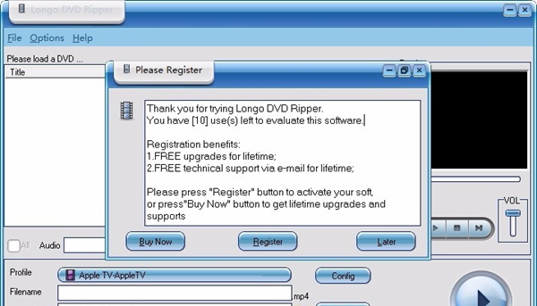 Longo DVD Ripper(DVD翻录工具)