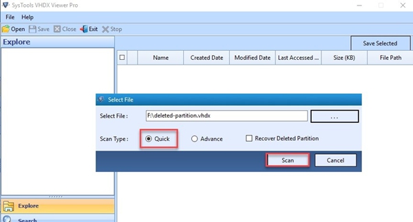 SysTools VHDX Viewer Pro(VHDX文件查看器)