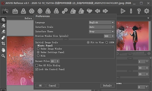 AKVIS Refocus(ps模糊照片变清晰滤镜)