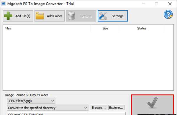 Mgosoft PS To Image Converter(ps转图片软件)