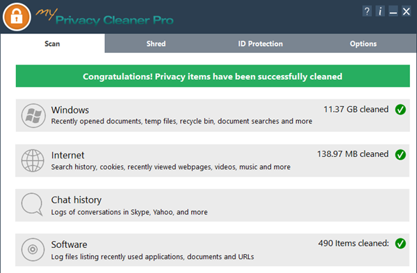 My Privacy Cleaner Pro(隐私防护软件)