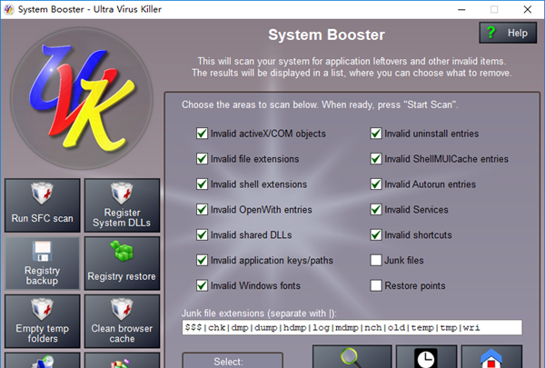 UVK Ultra Virus Killer(杀毒软件)