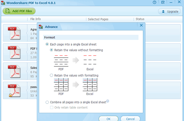 wondershare pdf to excel(pdf转excel转换器)