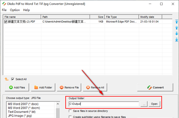 Okdo pdf to Word Txt Tif Jpg Converter(PDF转Word Txt Tif Jpg软件)