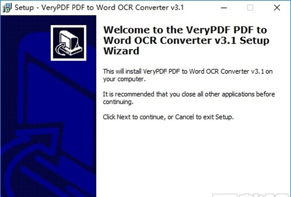 VeryPDF PDF to Word OCR Converter(PDF转Word软件)