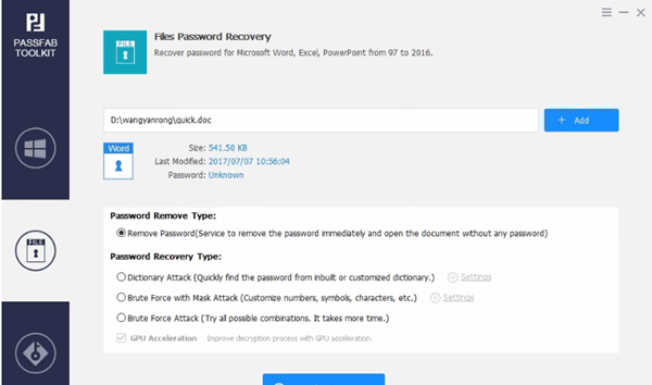 PassFab ToolKit(密码恢复软件)
