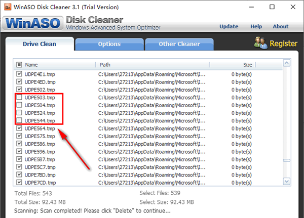 WinASO Disk Cleaner(电脑系统磁盘垃圾文件清理工具)
