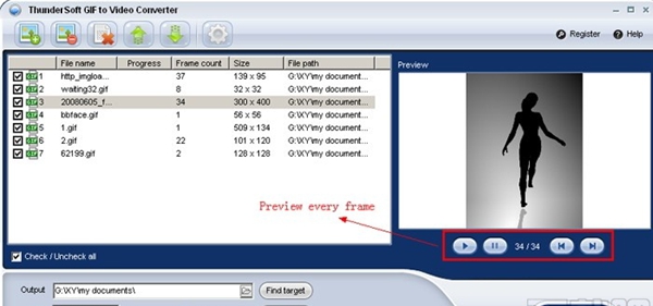 ThunderSoft GIF to Video Converter(GIF转视频)