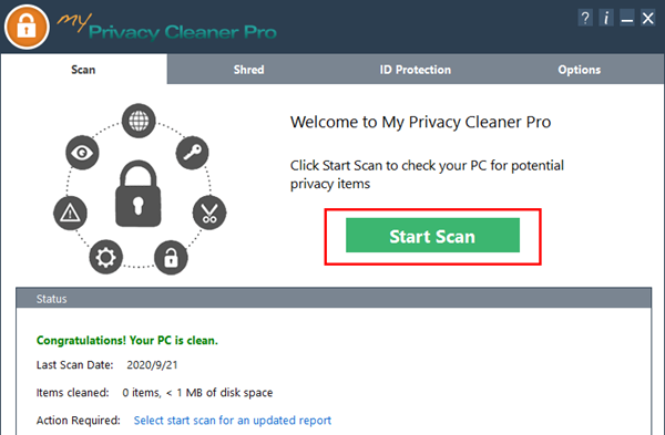 My Privacy Cleaner Pro(隐私防护软件)