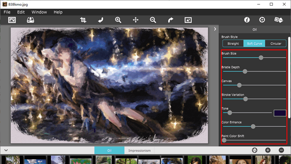 PhotoArtista Oil(照片转艺术化效果工具)