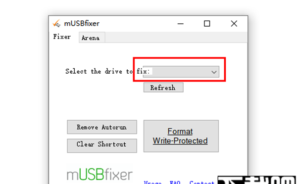 mUSBfixer(U盘病毒格式化工具)