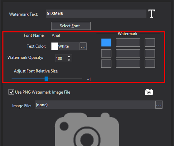 GFXMark(多功能图片水印添加与处理工具)