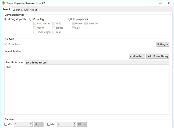 iTunes Duplicate Remover Free(重复文件清理)