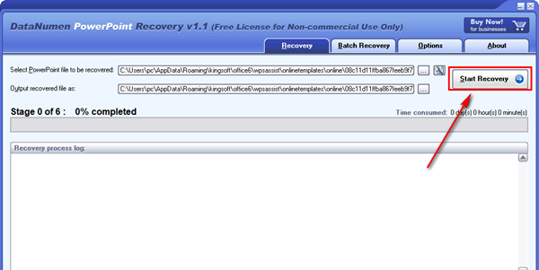 DataNumen PowerPoint Recover(ppt文件修复工具)
