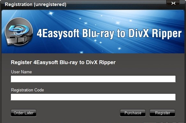 4Easysoft Blu-ray to DivX Ripper(视频转换器)