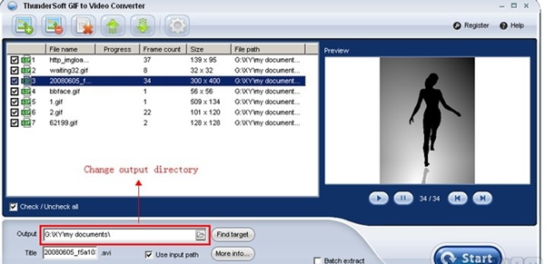 ThunderSoft GIF to Video Converter(GIF转视频)