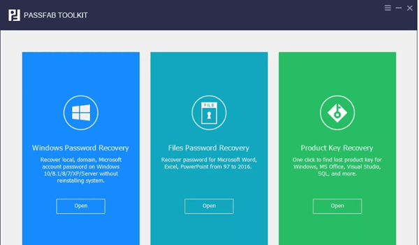PassFab ToolKit(密码恢复软件)