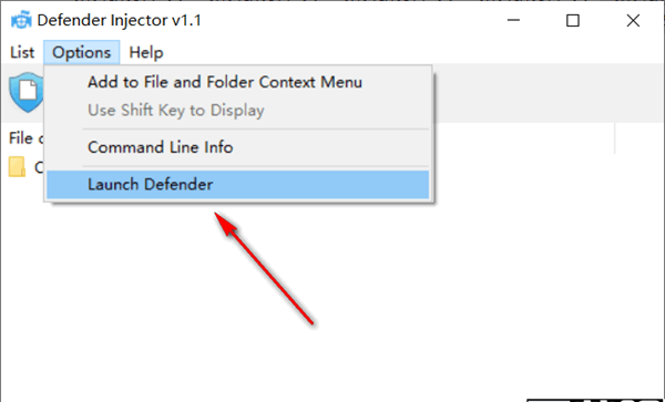 Defender Injector(win10防护系统免检工具)